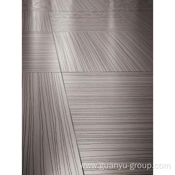 Gray Line Pattern Rustic Porcelain Floor Tile